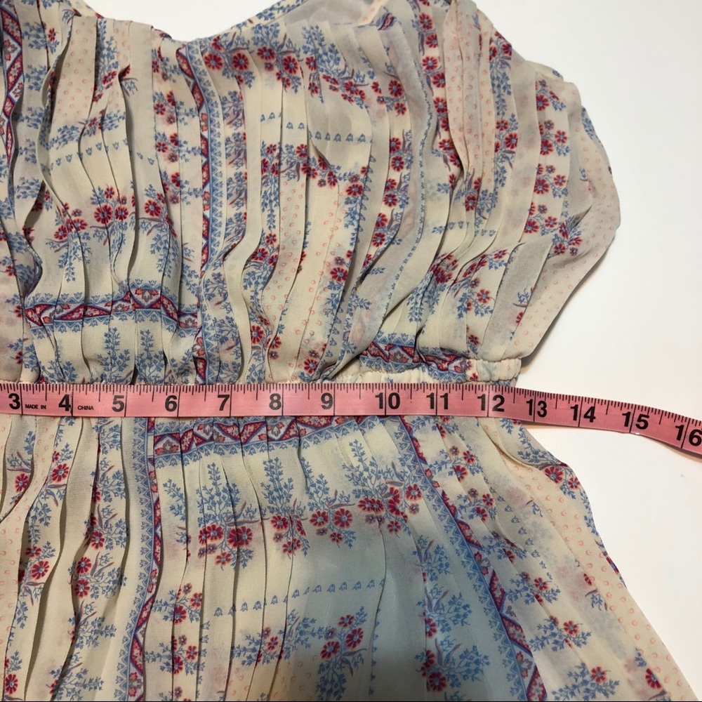 American Rag Pleated Long Floral Dress - Picture 7 of 7